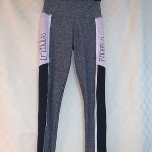 PINK Ultimate Leggings Gray/Pink XS